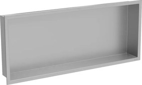 Mexen X-Wall-R raft nișă cu flanșă 75 x 30 cm, inox - 1910753010