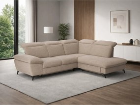 Coltar extensibil modern living LUNA, sezlong dreapta, stofa clasica b