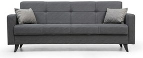 Canapea extensibilă Polya 3 Dark Grey