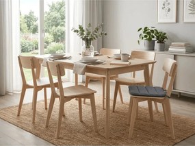 Perna pentru scaun LINGE GREY 37x37 cm, gri