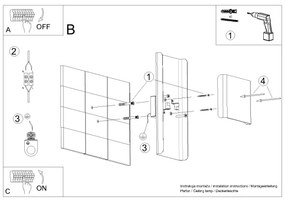 Aplică Sollux SL.1352 DURLIN 2xG9/8W/230V alb