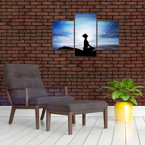 Tablou - Femaia meditând (90x60 cm)