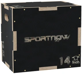 SPORTNOW Cutie Plyo 3în1 Lemn Antiderapant | Aosom Romania