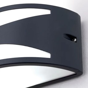 Orion - Aplica de perete pentru exterior SHELL 1xE27/40W/230V IP54 antracit