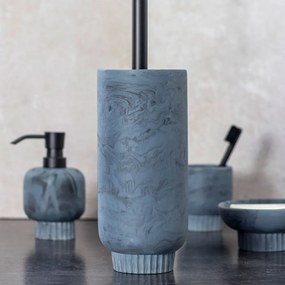 Perie de WC albastră din piatră Attitude – Mette Ditmer Denmark