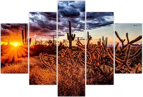 Tablou - Ora aurie a deșertului (150x105 cm)