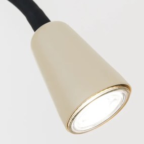 Orion - Lampă de birou flexibilă DOTTY cu clemă, 1xGU10/10W/230V, bej/negru