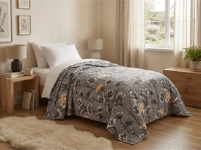 Plapuma de vara FLORVEX 140x200 cm, gri