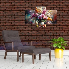 Tablou - Vas de flori II. (90x60 cm)