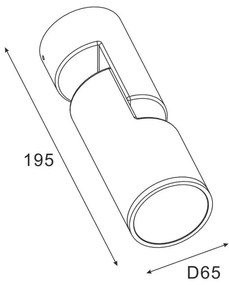Aplica de perete Exterior, Protectie IP65, NOCTURNE
