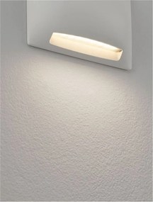 Spot LED aplicat iluminat scari exterior Sub alb IP65