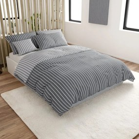 Lenjerie de pat din bumbac Renforce CAPRIVI gri Dimensiune lenjerie de pat: 70 x 90 cm | 140 x 200 cm