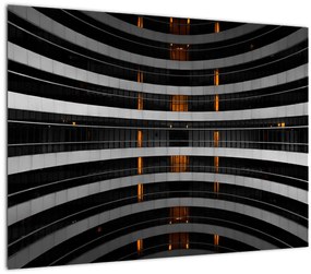 Tablou abstract - clădire (70x50 cm), în 40 de alte dimensiuni noi