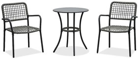 Set mobilier balcon Abril (antracit) (pentru 2 persoane). 1120282