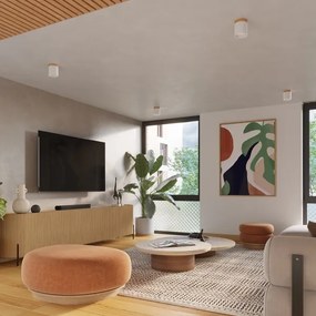 Spot Sollux SL.1348 RIF 1xGU10/10W/230V alb