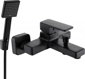 Mexen Cetus R45 baterie de cadă cu set de duș, negru - 74433R45-70