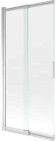 Mexen Fox ecran cadă cu duș 2 canate culisante 85 x 150 cm, transparent, crom - 891-085-002-01-00