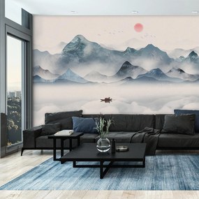 Fototapet - Peisaj cu texturi (147x102 cm)
