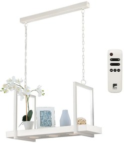 Eglo 39301 - LED RGB Lustră pe lanț dimmabilă CALAMONA 3xLED/6W/230V + Telecomandă