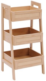 Raft cu polițe din împletitură vieneză CANE, 40 x 34,2 x 80 cm