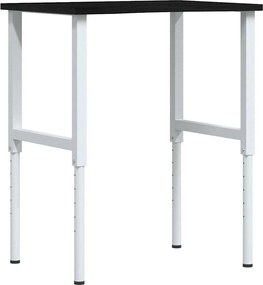 vidaXL Banc lucru maro 80x60x(71,5-98) cm lemn masiv stejar