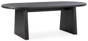 Masă de dining cu aspect de lemn de frasin 100x200 cm Blair – MOME