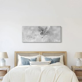 Tablou - Bufniță în câmp (120x50 cm)