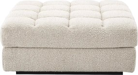 Otoman, Suport picioare design elegant LUX Dean boucle crem