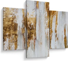 Tablou - Abstract auriu (90x60 cm)