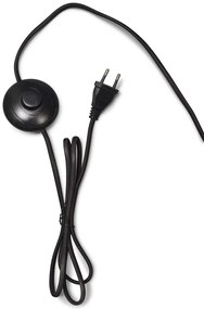 Lampa de podea eco din iuta Iguazu L 55cm negru