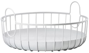 Coș de depozitare din sârmă din metal ø 38x18 cm Inu – Zone