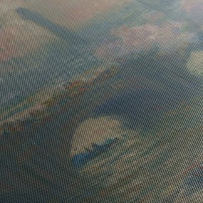 Tablou - Claude Monet, Waterloo Bridge, Gray Day, reproducere (70x50 cm)
