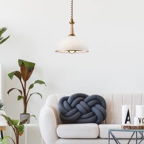 Lustr retractabil CHIARA 1xE27/60W/230V bej/buc