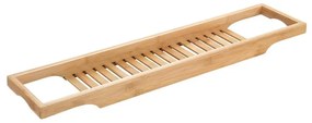 WENKO 24750100 - Poliță pentru cadă BAMBUSA 70 x 16 cm, maro
