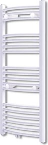 vidaXL Radiator port-prosop încălzire centrală baie, curbat, 600 x 1160 mm