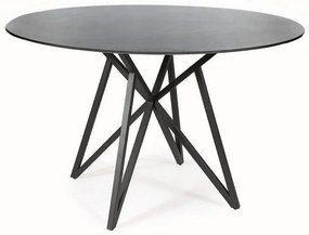Masa de bucaterie Cyrano, gri/negru