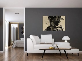 Tablou - Femeie de jazz (90x60 cm)