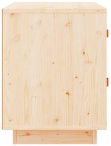 Noptiera, 40x34x45 cm, lemn masiv de pin 1, Maro