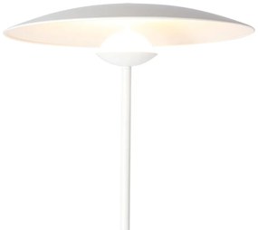 Lampadar alb LED cu abajur din metal (înălțime 140 cm) Lund – Candellux Lighting
