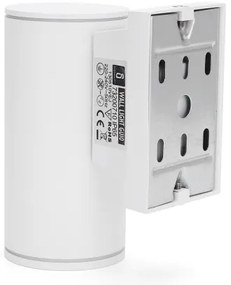 Aplică de exterior Aigostar 1xGU10/230V alb IP65 rotund