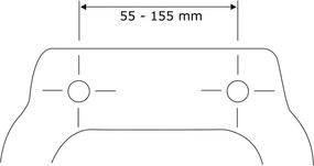 Capac WC cu închidere lentă Wenko Old Time Plane, 45 x 37,5 cm