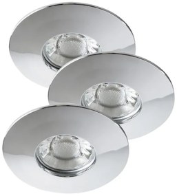 Rabalux 1072 - SET 3xLED Lampă încastrată baie RANDY 3xLED/4W/230V