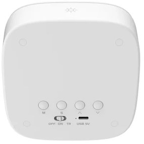 Lampă de noapte LED reglabilă cu ceas BUNNY LED/1,2W/5V 3000K