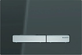 Clapeta de actionare Geberit Sigma50 sticla fumurie