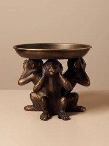 Tavita decorativa, din rasina, Monkeys