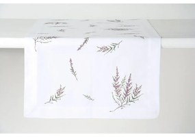 Napron de masă din bumbac organic 150x45 cm Calluna Vulgaris - IHR