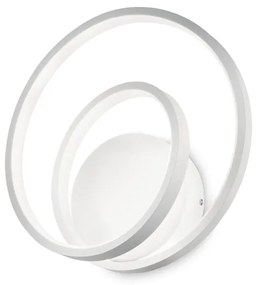 Aplica LED design modern circular OZ AP ON-OFF BIANCO