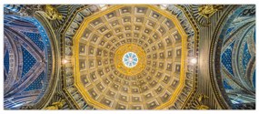 Tablou cu tavanul bisericii Siena (120x50 cm)