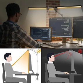 Lampă LED tactilă dimabilă de masă Brilagi VARIO LED/24W/230V 3000-6500K CRI 92 negru