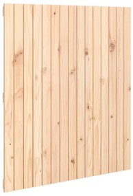 824933 vidaXL Tăblie de pat pentru perete, 95,5x3x110 cm, lemn masiv de pin